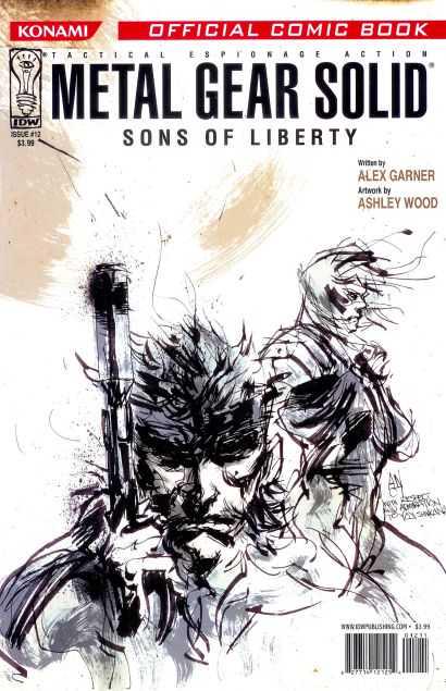 Metal Gear Solid: Sons of Liberty #12 (2007) Comic Books Metal Gear Solid: Sons of Liberty