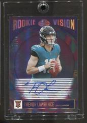 Trevor Lawrence [Gold] Football Cards 2021 Panini Illusions Rookie Vision Signatures Prices