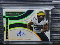 Hassan Haskins [Gold] #II-HHA Football Cards 2022 Panini Immaculate Collegiate Introductions Autographs Prices