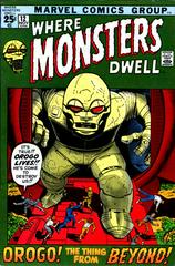 Where Monsters Dwell #12 (1971) Comic Books Where Monsters Dwell Prices