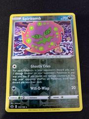 Spiritomb [Reverse Holo] #103 Pokemon Chilling Reign Prices