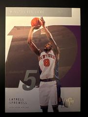 Latrell Sprewell Basketball Cards 2002 Topps Ten Prices