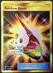 FULL ART 182/168 Pokemon NM/MT Rainbow Brush SECRET RARE GX Celestial Storm 