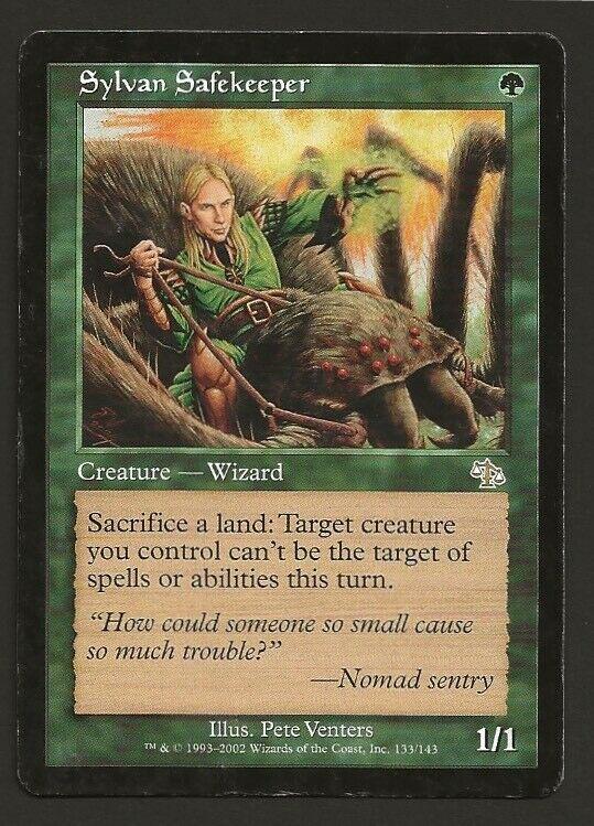 Magic: The Gathering - Sylvan Safekeeper (Guardiano Silvestre) - Judgment (JUD) - Carta Rara