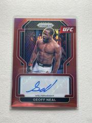 Geoff Neal [Red] Ufc Cards 2022 Panini Prizm UFC Signatures Prices