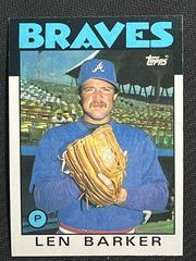 Len Barker #24 Baseball Cards 1986 Topps Prices