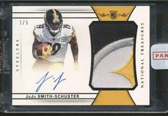JuJu Smith Schuster [Patch Autograph Black] #183 Football Cards 2017 Panini National Treasures Prices