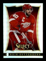 Henrik Zetterberg [Red Prizm] Hockey Cards 2013 Panini Select Prices