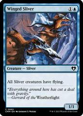Winged Sliver #860 Magic Commander Masters Prices