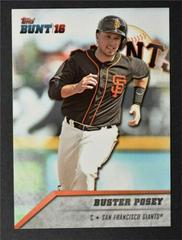 Buster Posey [Topaz] Baseball Cards 2016 Topps Bunt Prices