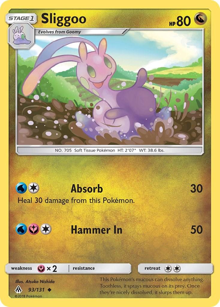 Sliggoo #93 Pokemon Forbidden Light