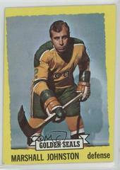 Marshall Johnston #21 Hockey Cards 1973 Topps Prices