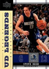 Steve Nash #15 Basketball Cards 2003 Upper Deck Legends Prices