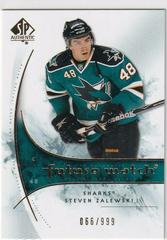 Steven Zalewski #170 Hockey Cards 2009 SP Authentic Prices