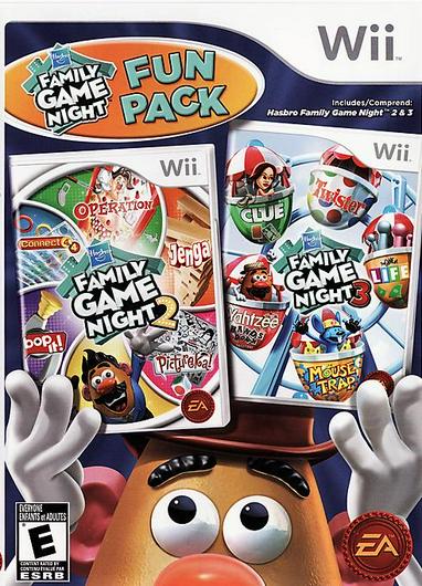 Hasbro Family Game Night Fun Pack Cover Art