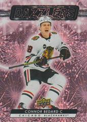 Connor Bedard [Pink] #DZ-79 Hockey Cards 2023 Upper Deck Dazzlers Prices