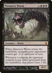 Massacre Wurm [Foil] Magic Mirrodin Besieged Prices