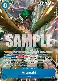 Aramaki [Alternate Art] OP06-043 One Piece Wings of the Captain