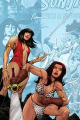 Vampirella / Red Sonja [1:30 Moss Virgin)] #9 (2020) Comic Books Vampirella / Red Sonja Prices