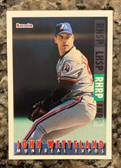 John Wetteland #121 Baseball Cards 1995 Bazooka Prices