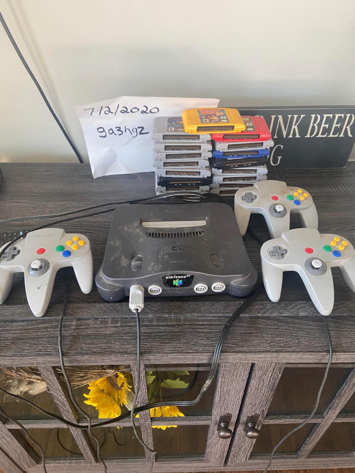 Nintendo 64 System Item only Nintendo 64