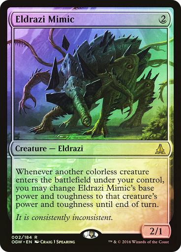 Eldrazi Mimic [Foil] #2 Magic Oath of the Gatewatch