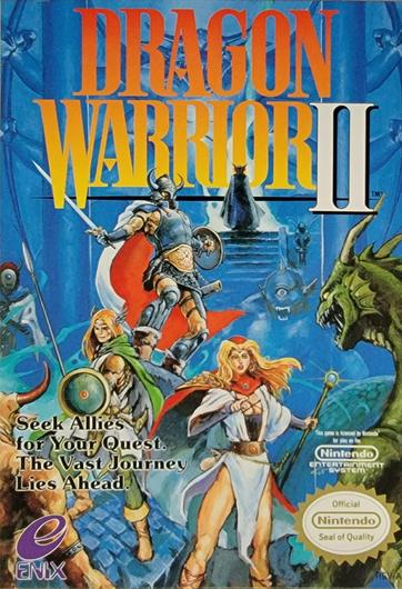 Dragon Warrior II Cover Art