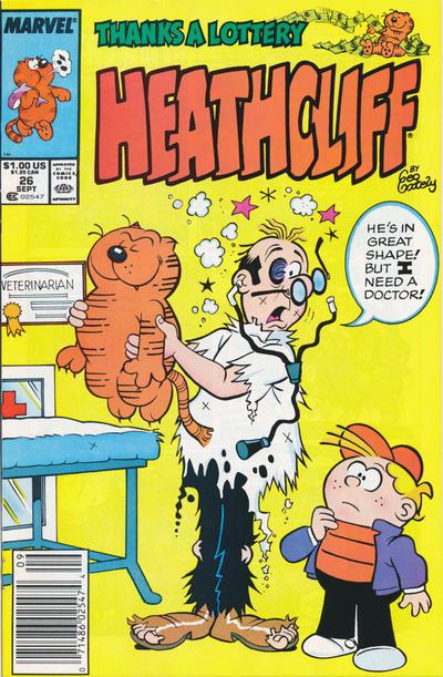 Heathcliff #26 (1988) Comic Books Heathcliff