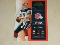 Drew Bledsoe [Championship Ticket] #1 Football Cards 2002 Playoff Contenders Prices