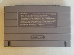 Cartridge Back | Super Mario World [First Print] Super Nintendo