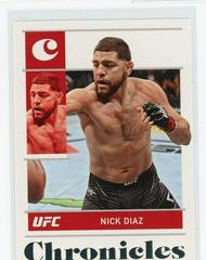Nick Diaz Ufc Cards 2022 Panini Chronicles UFC Prices