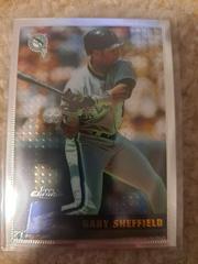 Gary Sheffield #27 Baseball Cards 1996 Topps Chrome Prices