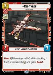 Red Three #144 Star Wars Unlimited: Spark of Rebellion Prices