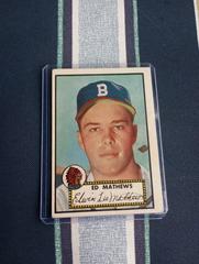 Ed Mathews Baseball Cards 1952 Topps Prices
