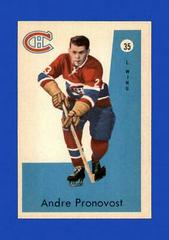 Andre Pronovost #35 Hockey Cards 1959 Parkhurst Prices