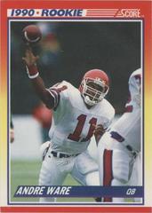 Andre Ware Football Cards 1990 Panini Score Prices