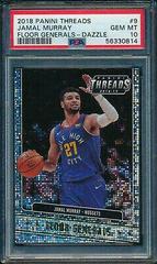 Jamal Murray [Dazzle] #9 Basketball Cards 2018 Panini Threads Floor Generals Prices