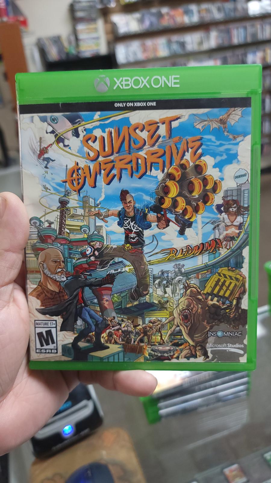 Sunset Overdrive, Item, Box, and Manual