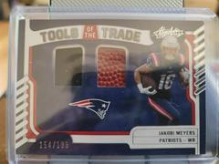 Jakobi Meyers #TTD-46 Football Cards 2022 Panini Absolute Tools of the Trade Double Prices