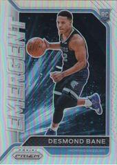 Desmond Bane [Silver] Basketball Cards 2020 Panini Prizm Emergent Prices