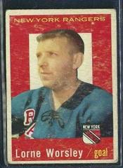 Gump Worsley Hockey Cards 1959 Topps Prices