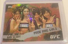 Pride Ring Girls Ufc Cards 2010 Topps UFC Pride and Glory Prices