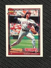 Sergio Valdez #98 Baseball Cards 1991 Topps Micro Prices