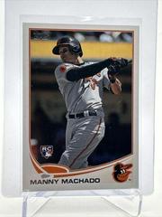 Manny Machado [Batting] Baseball Cards 2013 Topps Prices