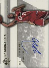 LeBron James #LJ-A Basketball Cards 2003 SP Authentic Signatures Prices