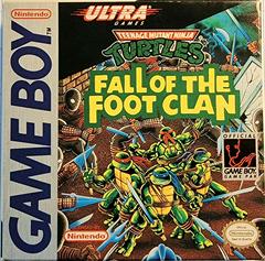 Box Front | Teenage Mutant Ninja Turtles Fall of the Foot Clan GameBoy