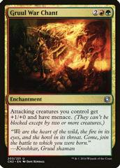 Gruul War Chant [Foil] Magic Conspiracy Take the Crown Prices