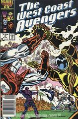 The West Coast Avengers [Newsstand] #11 (1986) Comic Books West Coast Avengers Prices