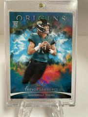 Trevor Lawrence [Turquoise] Football Cards 2021 Panini Origins Prices