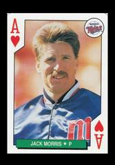 Jack Morris [Ace of Hearts] Baseball Cards 1991 U.S. Playing Card All Stars Prices